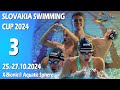 Slovakia Swimming Cup 2024 -  Saturday morning - HEATS