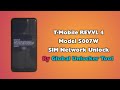 T-Mobile REVVL 4 5007W SIM Network Unlock By Global Unlocker Tool Easy Method