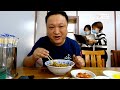 shenyang food street korean style fried noodles 15 yuan free 4 kimchi