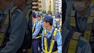 警視庁機動隊がたくさんいます。【浅草三社祭2024】、🚨👮👮🚨