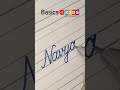 navya name in cursive writing n name in cursive writing what is your name 🤔 comment now