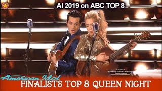 Laine Hardy & Laci Kaye Booth Duet “Jackson”  Movie Theme & Queen Night | American Idol 2019 Top 8