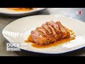 Duck Breast with Orange Sauce Gastrique | Food Channel L Recipes