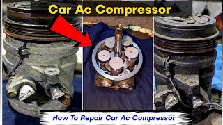 DIY How to Fix Car AC Compressor Not Building Pressure | How To Repair compressor