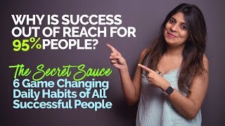 Why are only 5% people successful? 6 Daily Habits of All Successful People | Motivational