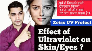 आंखों और त्वचा पर UV Rays का क्या प्रभाव पड़ता है