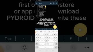 made this pattern by using pydroid 3