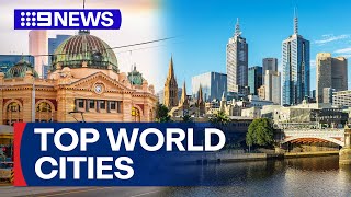 Melbourne named one of the world's best cities by Time Out | 9 News Australia