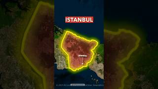 Why Istanbul Will Become An Island ?? 🔥🇹🇷 #shorts #geography #maps #turkey