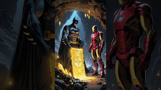 Treasure Hunt Batman vs Iron Man #shorts #batman #ironman #ai