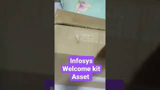 Infosys | Unboxing | Welcome Kit | Assets #shorts #trending #infosys #technology #shortvideo