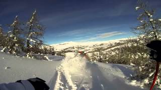 Pow Lines in Valberg - Studio One Photography