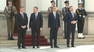 Visegrad Group Prime Ministers meet in Warsaw | AFP