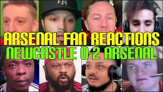 ARSENAL FANS REACTION TO NEWCASTLE 0-2 ARSENAL | FANS CHANNEL