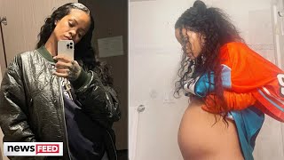 Rihanna Breaks Silence On Pregnancy With A$AP Rocky!