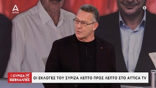 Κ. Αρβανίτης & Γ. Τράπαλης σχολιάζουν την εσωκομματική διαδικασία | ATTICA TV