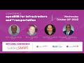 National Conference - openBIM for Infrastructure and Transportation