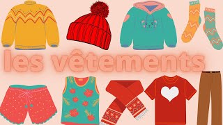 Les vêtements | Clothes in French | Vocabulary