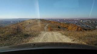 Дорога на вольские горы (холмы). Заезд с ул.Володарского и съезд около гаражей в районе АЗС ТНК