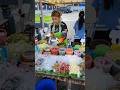 Lady makes spicy mixed noodle salad in Thailand. #streetfood #shorts