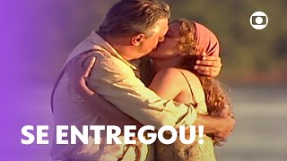 É amor! Luana e Bruno se beijam apaixonados 💕 | O Rei do Gado | Vale a Pena Ver de Novo