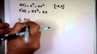 Sec 4.2 - Rolle's Theorem & Mean Value Theorem
