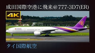 4K スワンナプーム国際空港から夏の成田国際空港に飛来する、Boeing 777-3D7(ER) : タイ国際航空(Thai Airways)  HS-TKX  2021年07月16日(金)