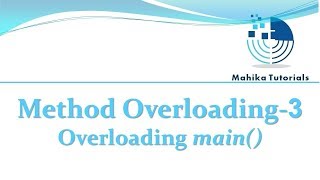 Core Java 24 - Method Overloading- Overloading main()