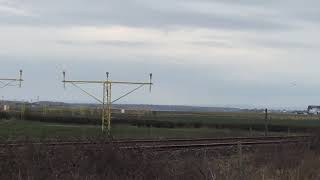 KLM erj 175 landing on runway 05 at EGNV (MME) Teesside airport 14/03/18