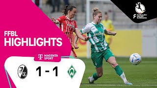 SC Freiburg - SV Werder Bremen | Highlights FLYERALARM Frauen-Bundesliga 22/23