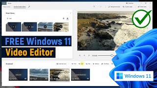 How to Use Windows 11 Free Video Editor - PC/Laptop