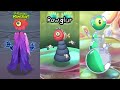 ALL  My Singing Monsters Vs Raw Zebra Vs Flasque Version Redesign Comparisons ~ MSM Wave 4