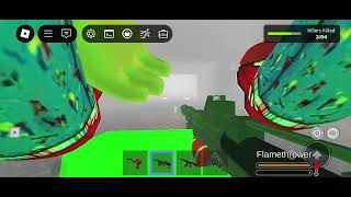 Playing Roblox survive and kill the killers in area 51 on extreme mode