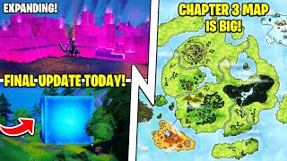 The FINAL Fortnitemares Update (Today!), New Map is 2X Bigger than CH 2!