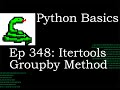 Python Basics Itertools Groupby Method