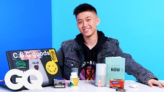 10 Things Rich Brian Can't Live Without | 10 Essentials | GQ JAPAN