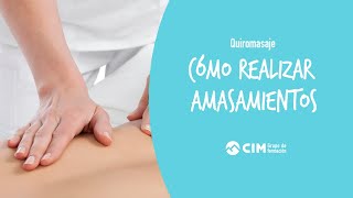 Cómo realizar los tipos de amasamientos | CIM Formación