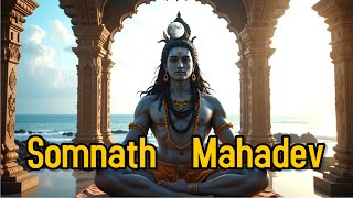 Somnath Mahadev latest video | સોમનાથ મહાદેવ મંદિર | 4k | Gujarat Beach | AI image | 1st Jyotirling