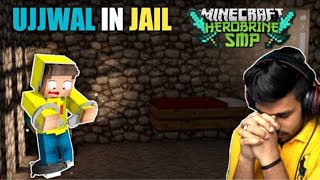 @UjjwalGamerGamer Gone to Jail|Minecraft | Herobrine SMP|Herobrine SMP Ujjwal Gamer| Ujjwal In Jail