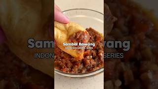 Super easy, super versatile Indonesian Sambal ✨ #sambalbawang #sambal #indonesianfood #easyrecipe