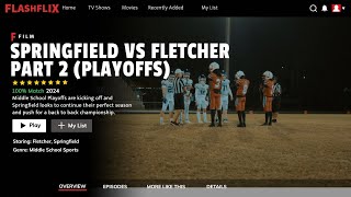 SPRINGFIELD V. FLETCHER (1ST ROUND MIDDLE SCHOOL PLAYOFFS)