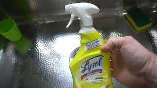 Lysol All-Purpose Cleaner, Sanitizing and Disinfecting Spray, To Clean and Deodorize, Lemon Breeze