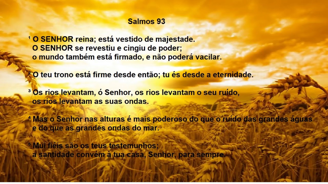 Prosperidade - Salmos 21, 23 E 93. - YouTube