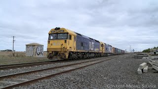 7902V Mildura Container Train With BL27 \u0026 BL26 (20/5/2022) - PoathTV Australian Railways