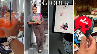 VLOGTOBER 9: Spooky Ipad Setup, Girls Day Out, One Chip Challenge, Venting, etc.