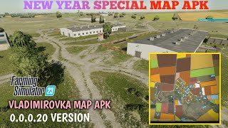 NEW YEAR SPECIAL MAP APK FARMING SIMULATOR 23 NEW VLADIMIROVKA MAP DOWNLOAD FS 23 unlimited money🤑