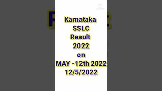 #shorts - Karnataka SSLC 2022 results fixed. #result #sslcresult #sslcresult2022