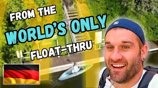 I Went to Hamburg to Get a Hamburger 🍔WORLD'S ONLY FLOAT-THRU!