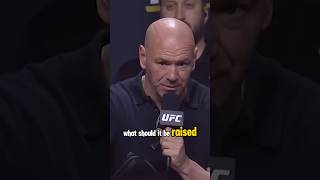 When Dana raised bonuses to $300k 🤑 #ufc #shorts