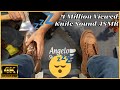 Angelo's BEST! 4 Million Viewed Knife Sound Compilation | Angelo Shoe Shine ASMR